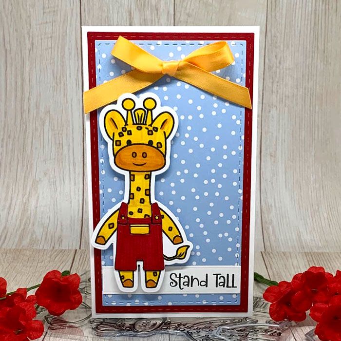Little Peeps Giraffe & Horse Clear Stamp Set