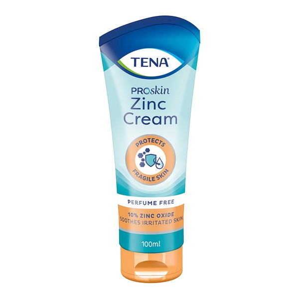 TENA Zinc Cream, krem łagodzący z cynkiem, 100 ml