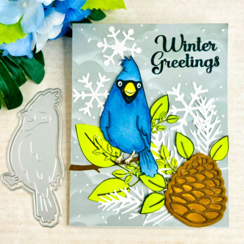 More Winter Birds Clear Stamp Set of 12