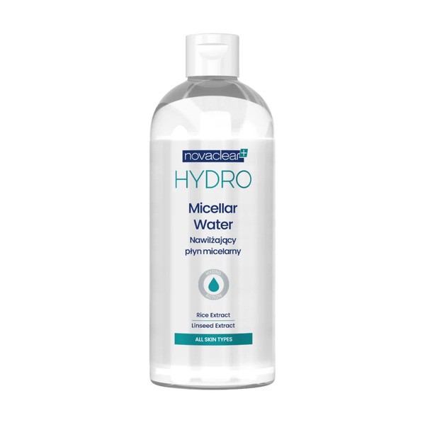 Novaclear Hydro, nawilżający płyn micelarny, 400 ml