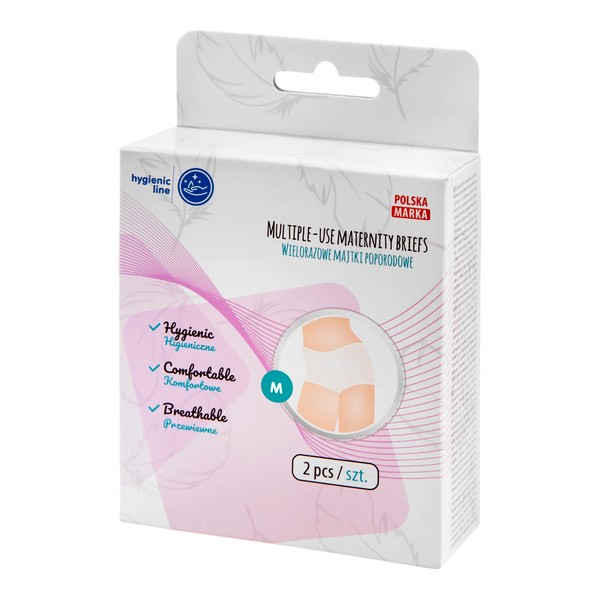 Akuku, majtki siateczkowe wielokrotnego użytku, rozmiar M, 2 szt.