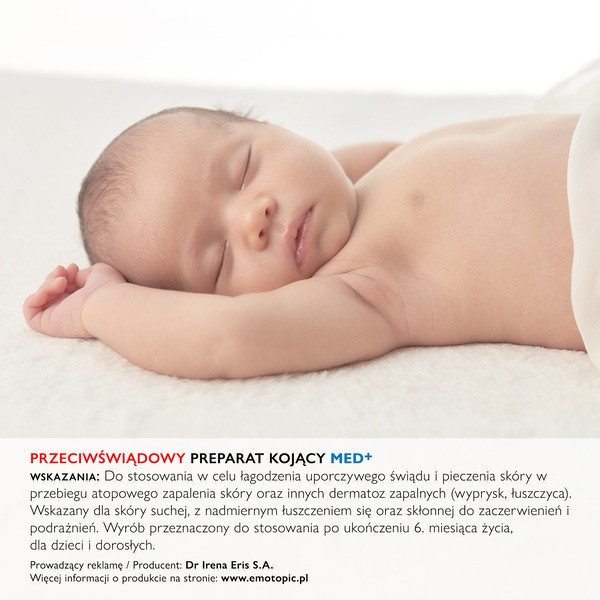 Emotopic, przeciwświądowy preparat kojący MED+, 150 ml