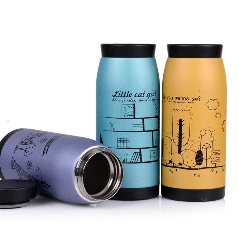 Rustfrit stål vakuum stor mavekop Flerfarvet termokande originalitet bærbar holder kold varm vandkop udendørs tekop