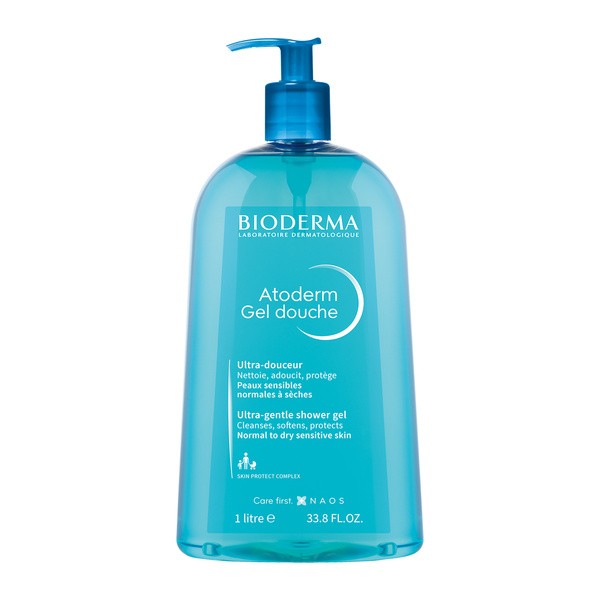 Bioderma Atoderm Gel douche, nawilżający żel pod prysznic i do kąpieli, 1000 ml