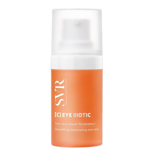 SVR [C] Eye Biotic, krem rozświetlająco-wygładzający pod oczy, 15 ml