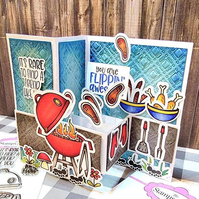 morebbq2stamp Clear Stamp Set