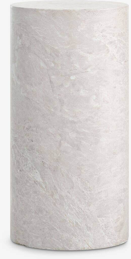 LUMBY Piedestal LUMBY Ø30 i marmorfarve