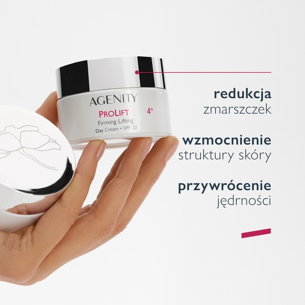 Agenity Prolift 4°, ujędrniający krem liftingujący na dzień, SPF 20, 50 ml