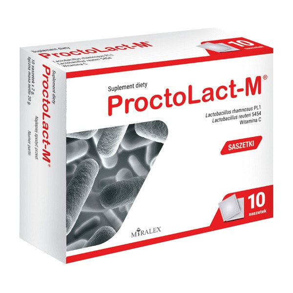 ProctoLact M, proszek w saszetkach, 10 szt.