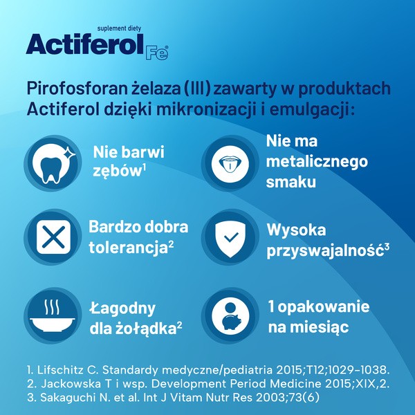 Actiferol Fe, 30 mg, kapsułki otwierane, 30 szt.