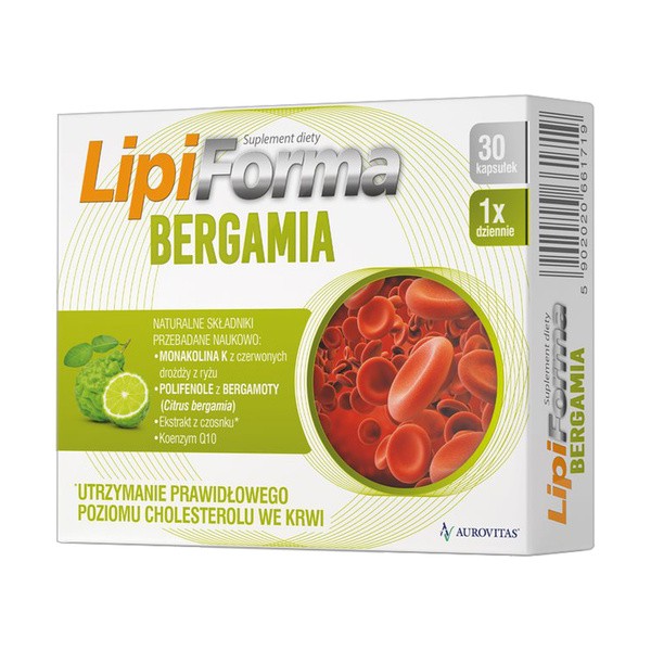 LipiForma Bergamia, kapsułki, 30 szt.