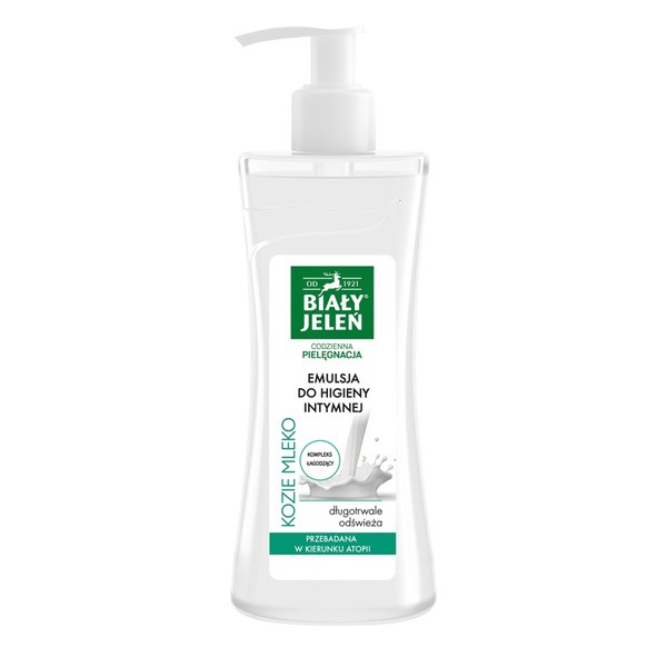 Biały Jeleń, kozie mleko, emulsja do higieny intymnej, 265 ml