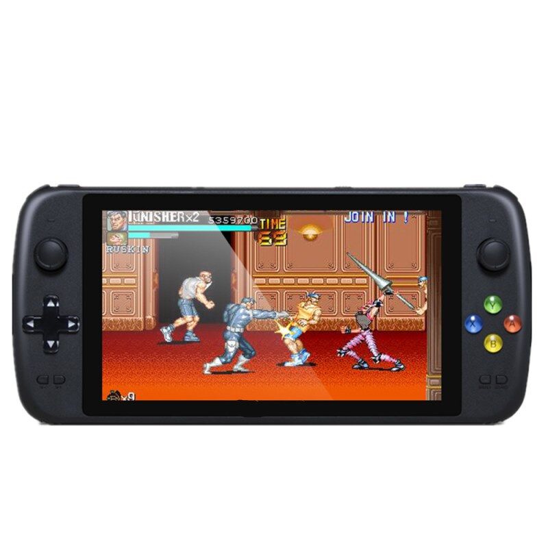 Quad Core Cpu 7 inch Handheld Portable Game Console for ps1 Arcade mame 8 16 32 64 128 bit video games built in 5000 free games