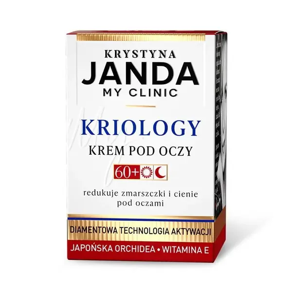 Janda My Clinic Kriology, krem pod oczy 60+, 15 ml