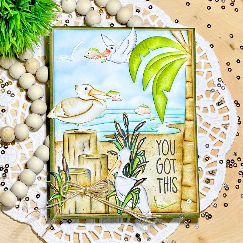 morepelican2stamp Clear Stamp Set