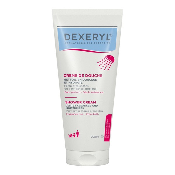 Dexeryl Shower, krem myjący pod prysznic, 200 ml
