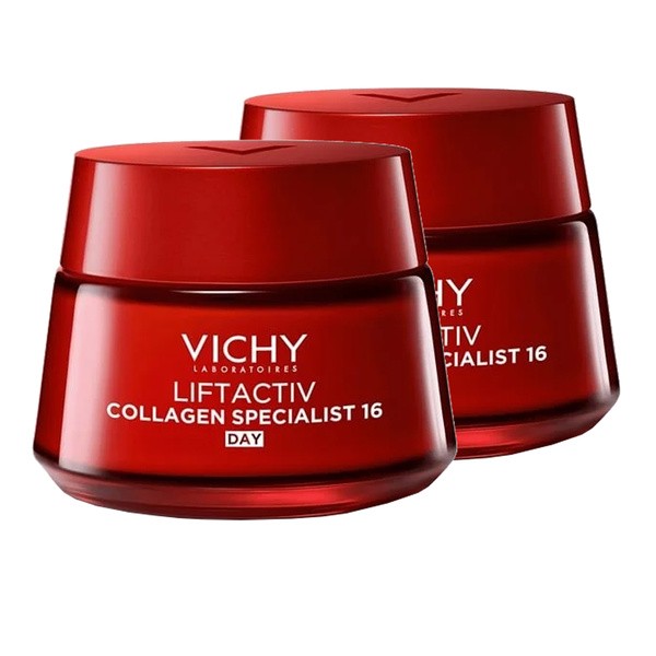 Zestaw 2 x 50 ml, Vichy Liftactiv Collagen Specialist 16, krem na dzień