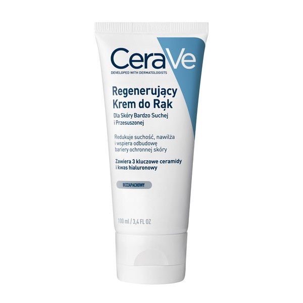 CeraVe, regenerujący krem do rąk, 100 ml