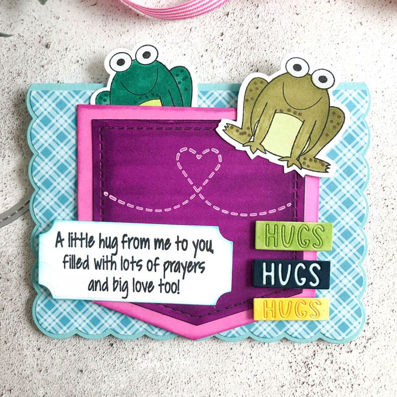 pockethugs2stamp Clear Stamp Set