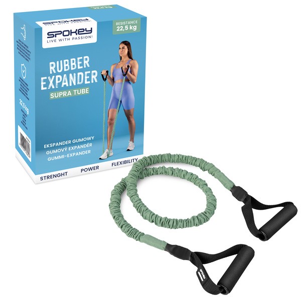 Spokey Supra Tube, ekspander gumowy, heavy 22,5 kg, 1 szt.