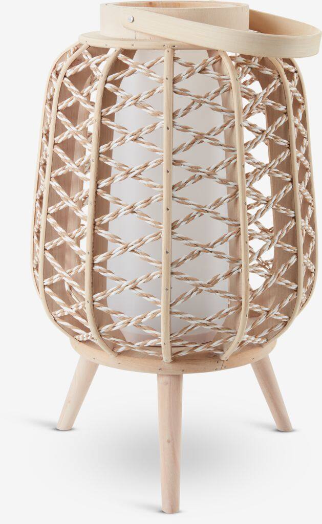 KLEMENS KLEMENS batterilampe Ø29xB46cm med timer