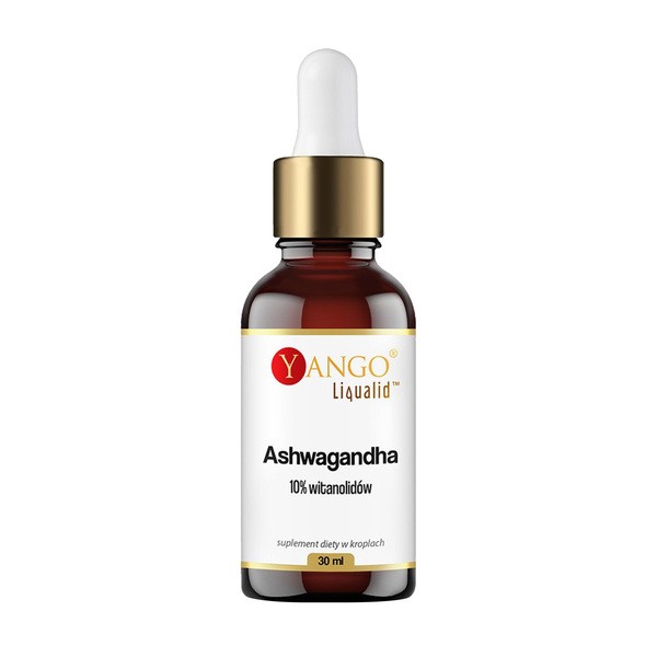 Ashwagandha 10% witanolidów, krople, 30 ml