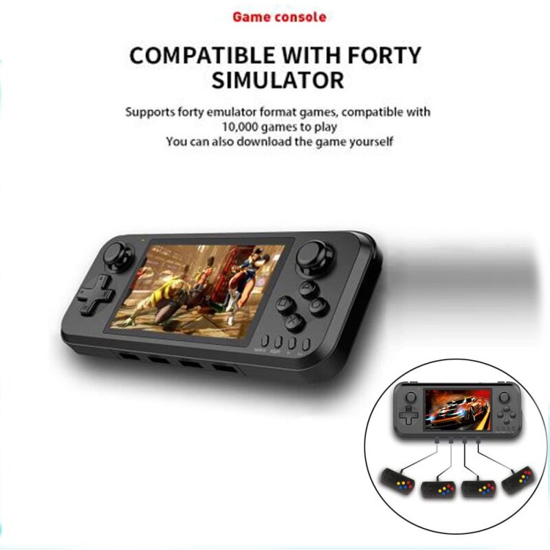 For PSP For GBA for NES Arcade Game New Retro Game Console 4 Inch 16G Linux System Handheld Gaming Player Joystick HD TV out
