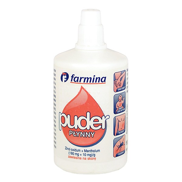 Puder płynny, zawiesina na skórę, 100 g (Farmina)