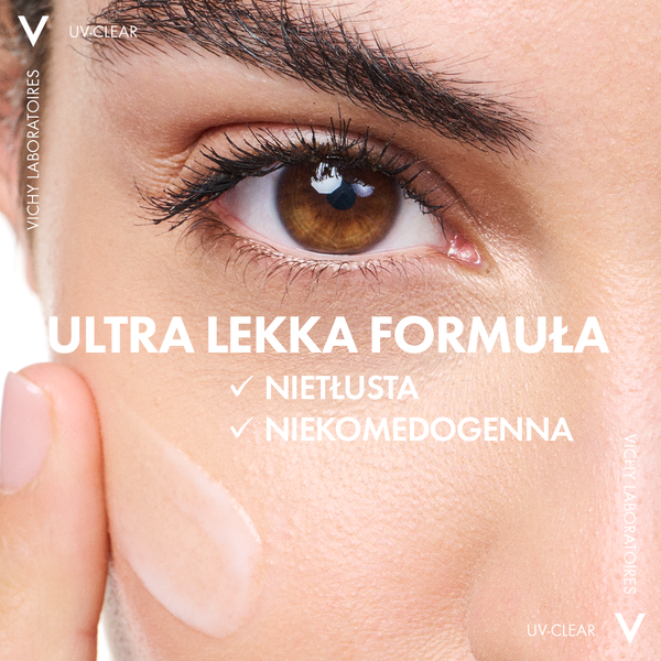 Vichy Capital Soleil, fluid przeciw niedoskonałościom, SPF 50+, 40 ml