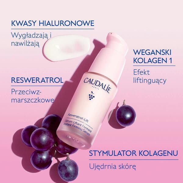 Caudalie Resveratrol-Lift, serum liftingująco-ujędrniające, 30 ml