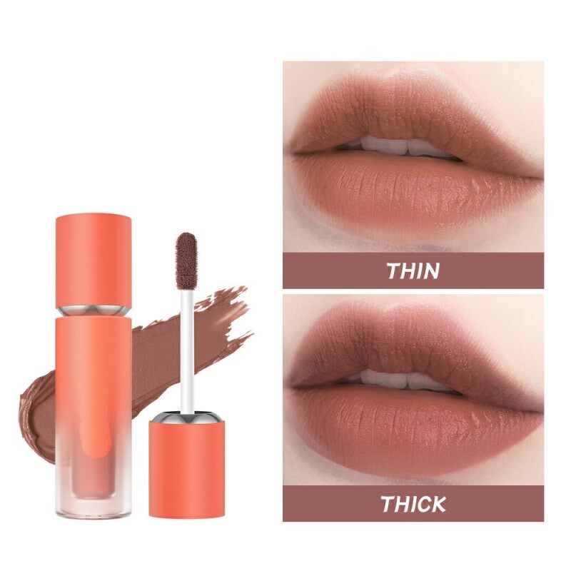 Batom Líquido Matte em 8 Cores, Fácil de Aplicar, Hidratante e de Longa Duração - Maquiagem Feminina