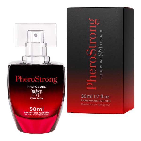 Beast with PheroStrong Men, perfumy z feromonami, 50 ml