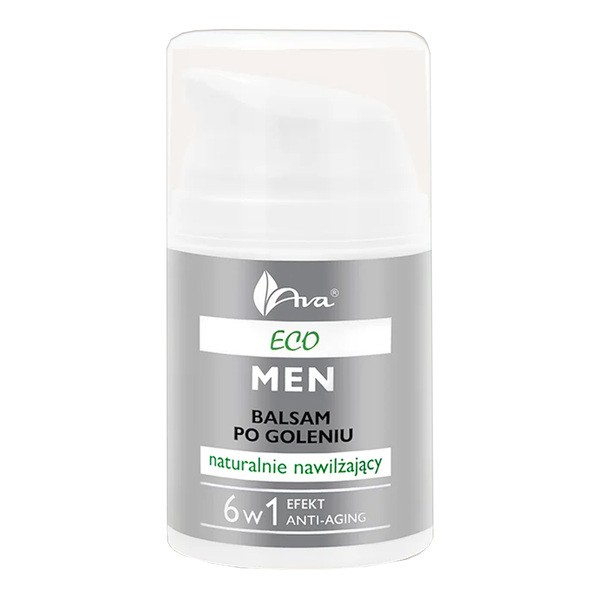 AVA Eco Men, balsam po goleniu naturalnie nawilżający, 50 ml