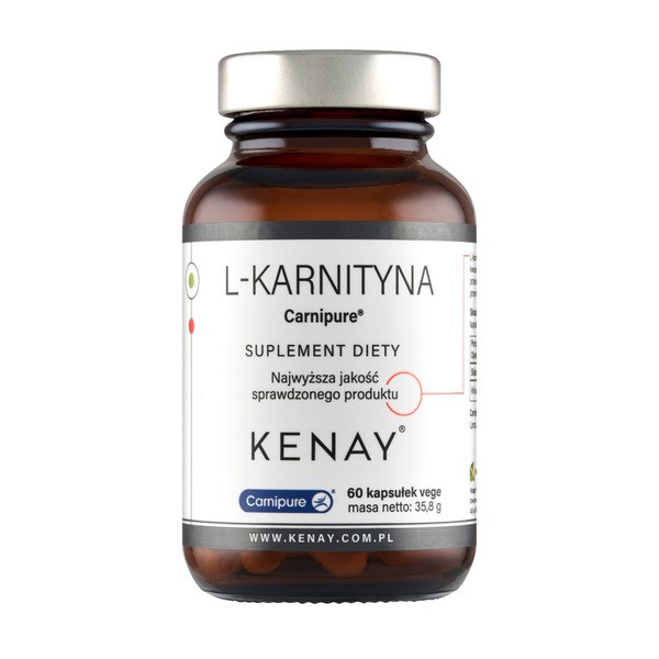 KENAY L-Karnityna Carnipure, kapsułki,  60 szt.