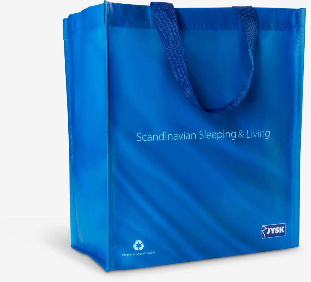 MIN BLÅ TASKE Taske MIN BLÅ TASKE B18xD36xH30 100% genbrugt