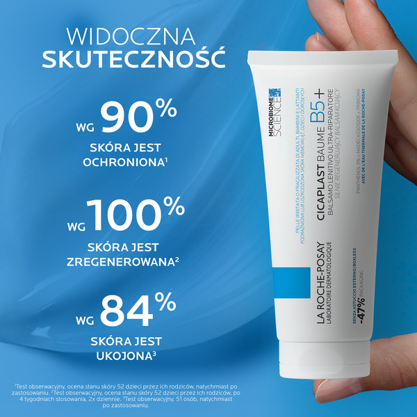 La Roche-Posay Cicaplast Baume B5+, balsam kojący do twarzy i ciała, 100 ml