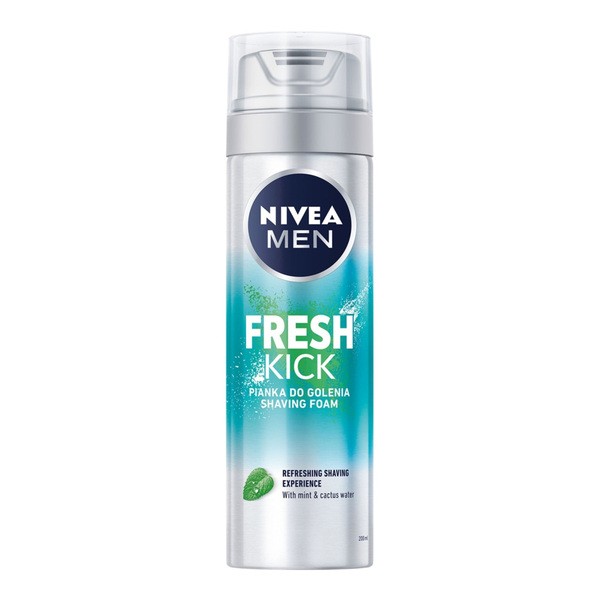 Nivea Men Fresh Kick, Pianka Do Golenia, 200 ml