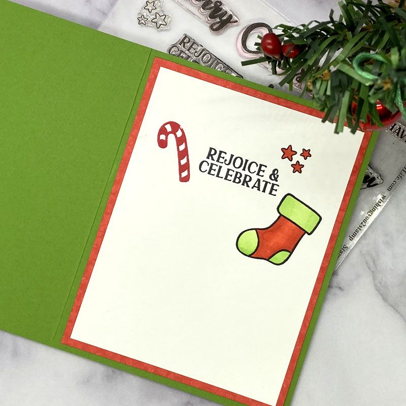 Holiday Sentiment Stamps Clear Stamp Set