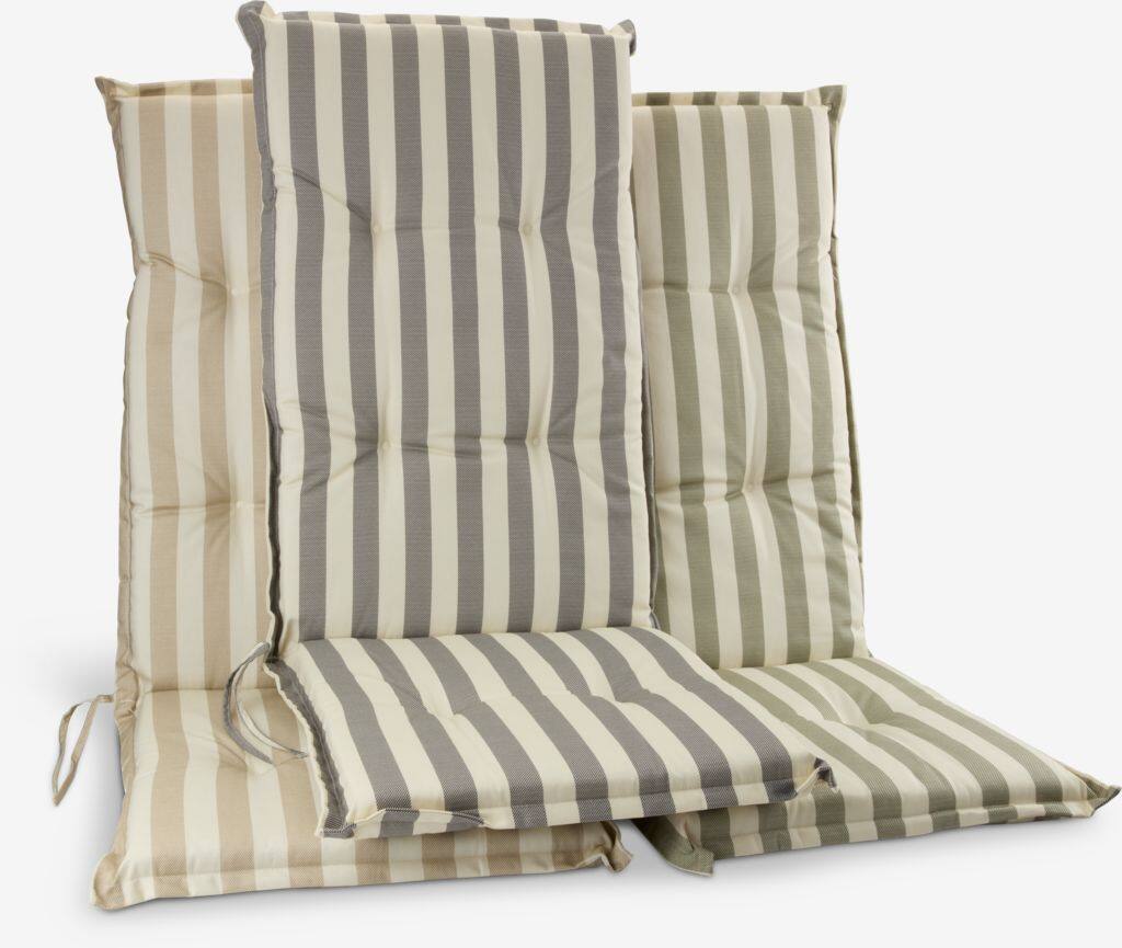 LANGMOSE havestol med justerbar hynde LANGMOSE forskellige farver