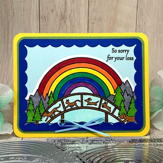 rainbowbridge2stamp Clear Stamp Set