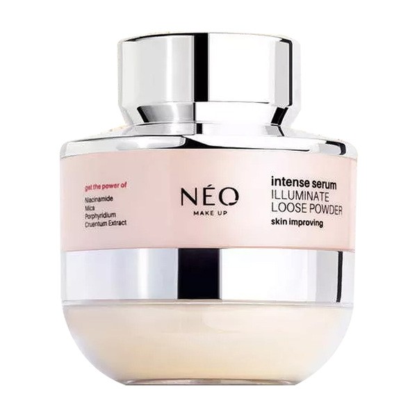 Neo Make Up Intense Serum, rozświetlający sypki puder, Transparent, 10 g