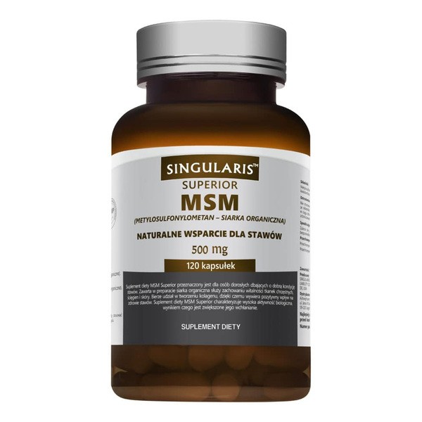 Singularis MSM, 500 mg, kapsułki, 120 szt.