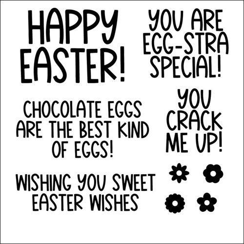 HSN Easter Clear Stamp Set of 9