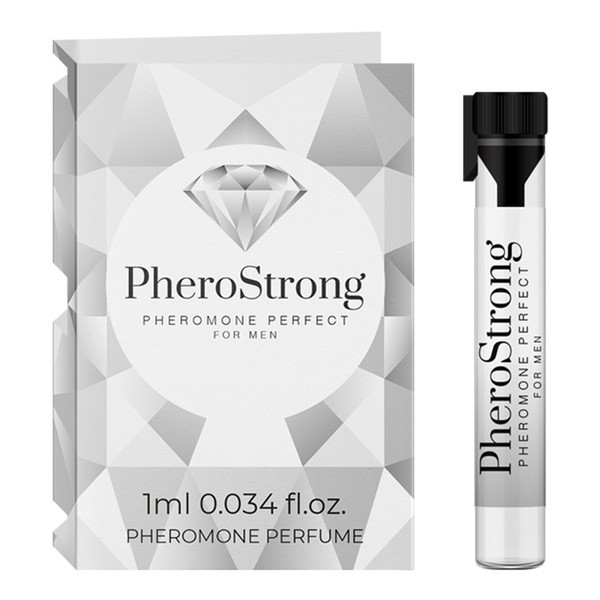 PheroStrong pheromone Perfect for Men, perfumy z feromonami dla mężczyzn, płyn, 1 ml