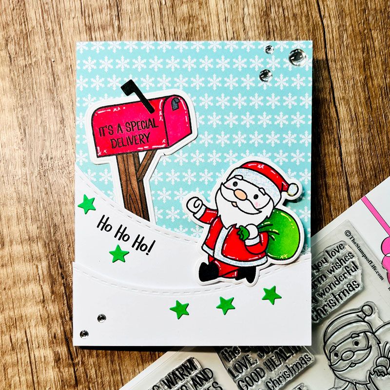 moresantas2stamp Clear Stamp Set