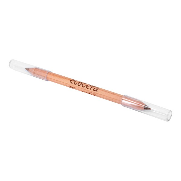 Ecocera Natural Choice, kredka do brwi dwustronna, Taupe, 1 szt.