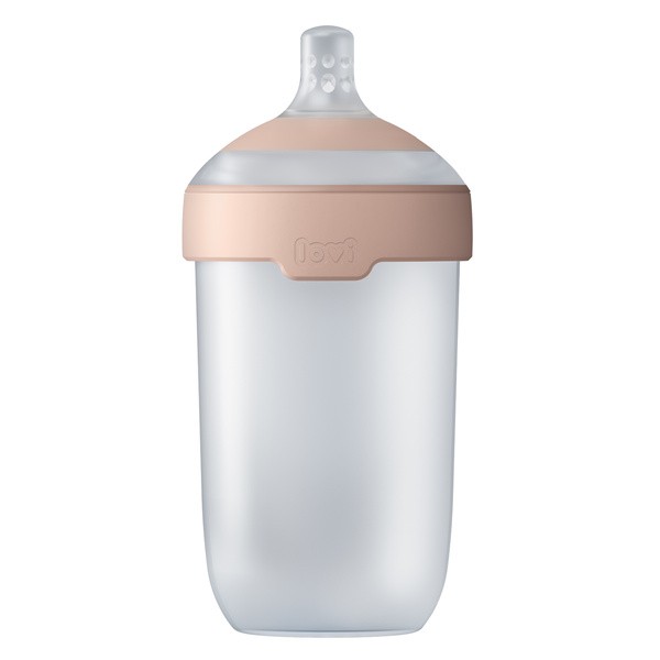 Canpol Lovi Mammafeel, butelka + smoczek dynamiczny, 3m+, 250 ml