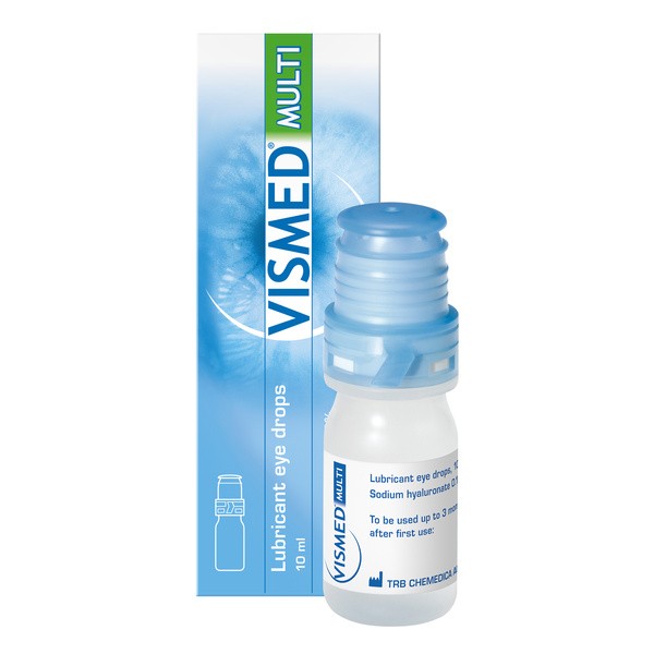 Vismed Multi, krople do oczu z hialuronianem sodu, 10 ml