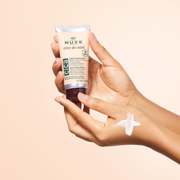 Nuxe Reve de Miel Cica, naprawczy krem do suchej skóry rąk, 50 ml