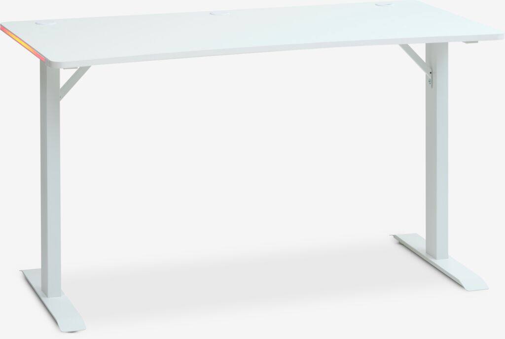 HALBJERG 65x135 spillebord med LED'er hvid